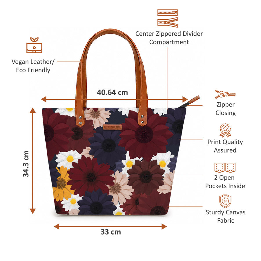 Azalea Oversized Tote Bag For Women