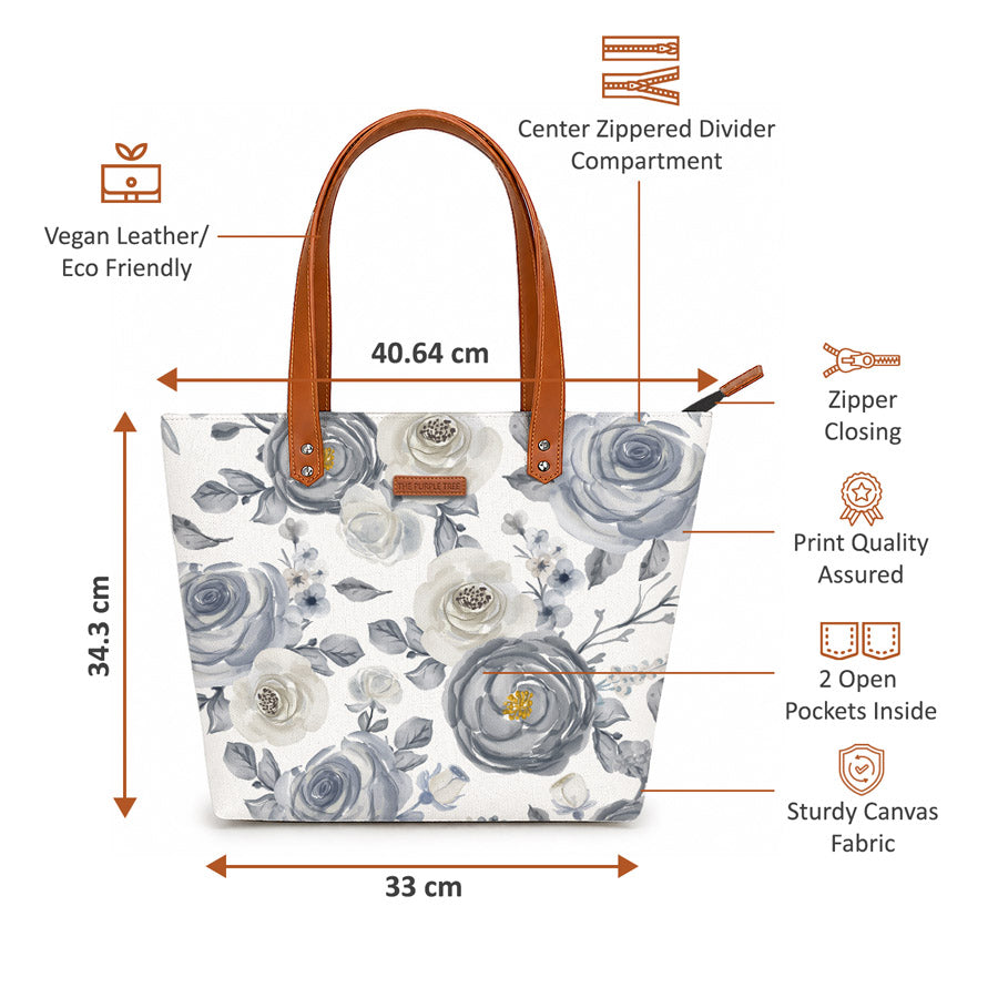 Rosa Oversized Tote Bag For Women