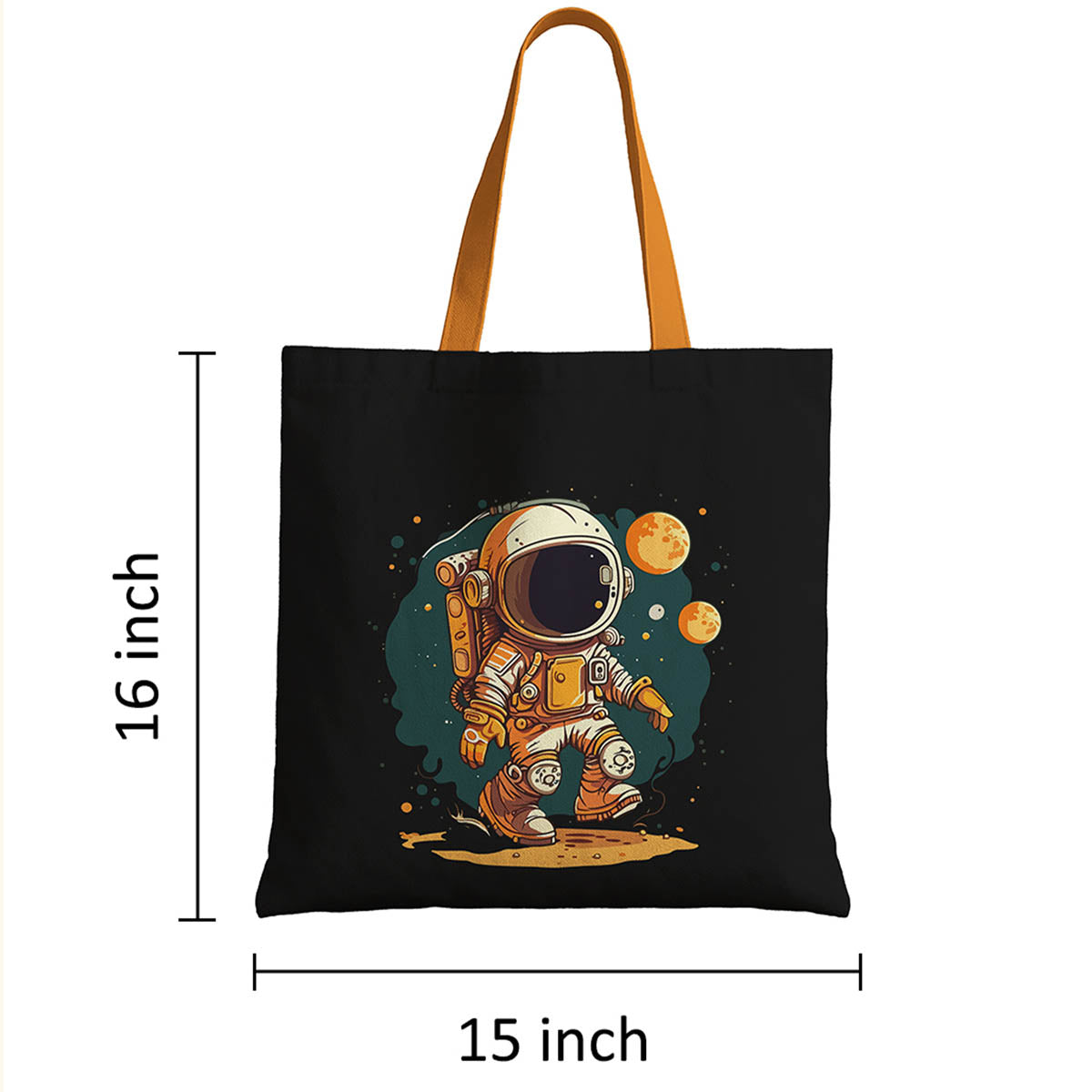 Cool Astraonaut Canvas Tote Bag