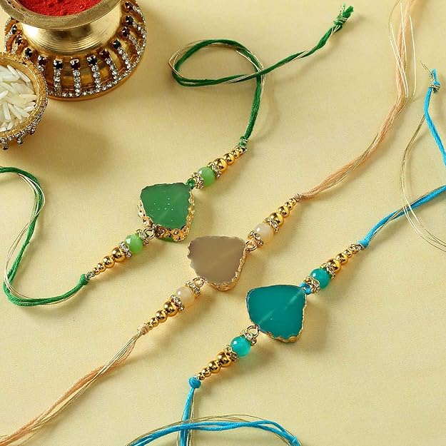 Purchase Rakhi online in India - explore unique and beautiful designs.