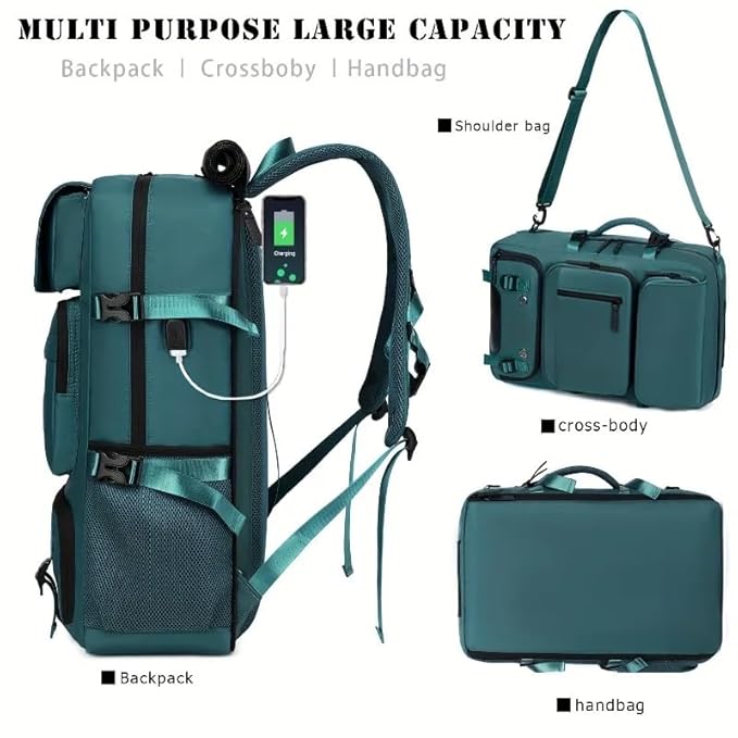 Flexpack Multi-Functional Travel Backpack(Green)