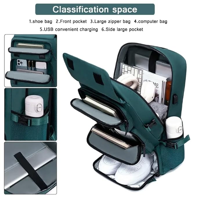 Flexpack Multi-Functional Travel Backpack(Green)