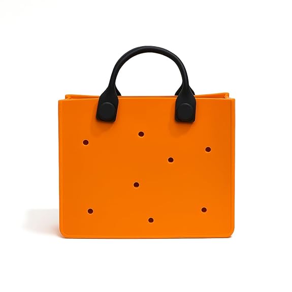 Customizable Color Block Tote Bag