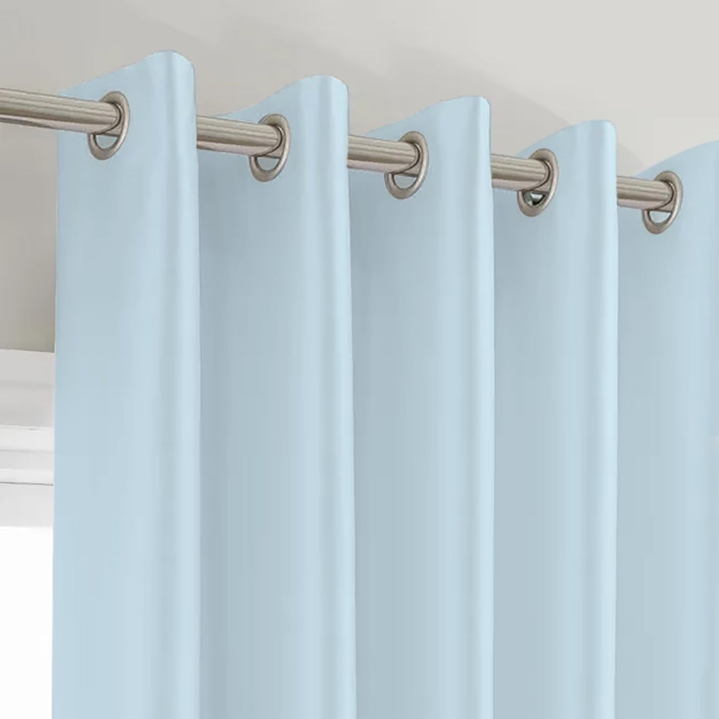 Elephant in The Clouds Premium Printed Velvet Curtains