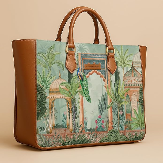 Royal Courtyard Vegan Leather Handbag