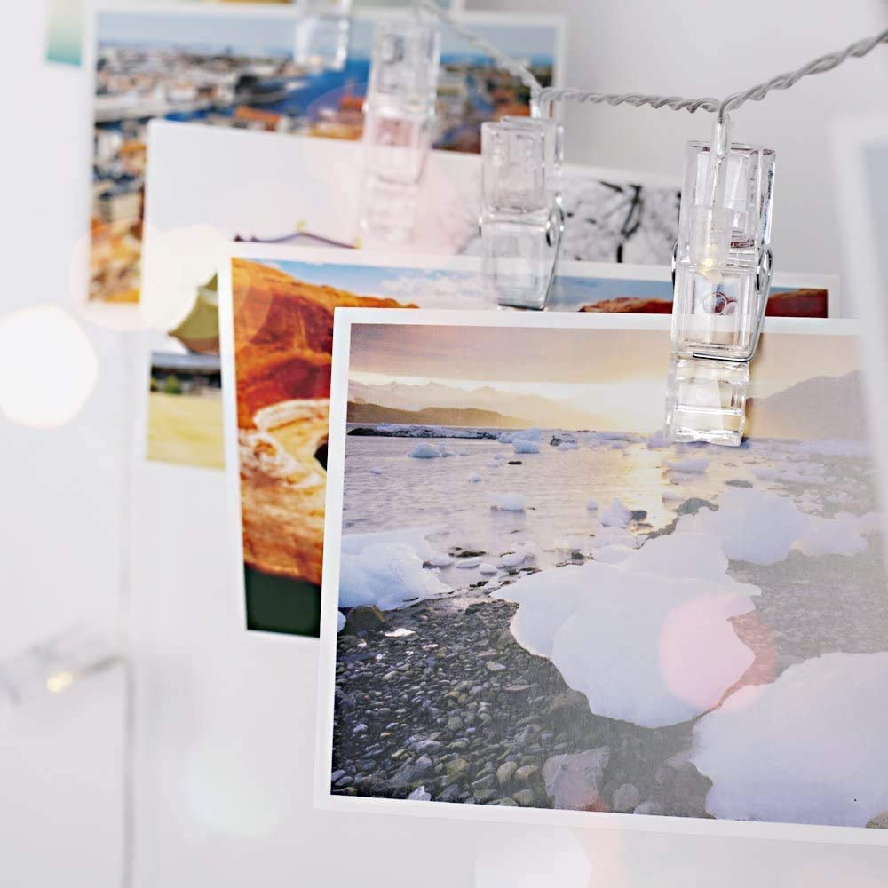 Artistic images and photographs on display.