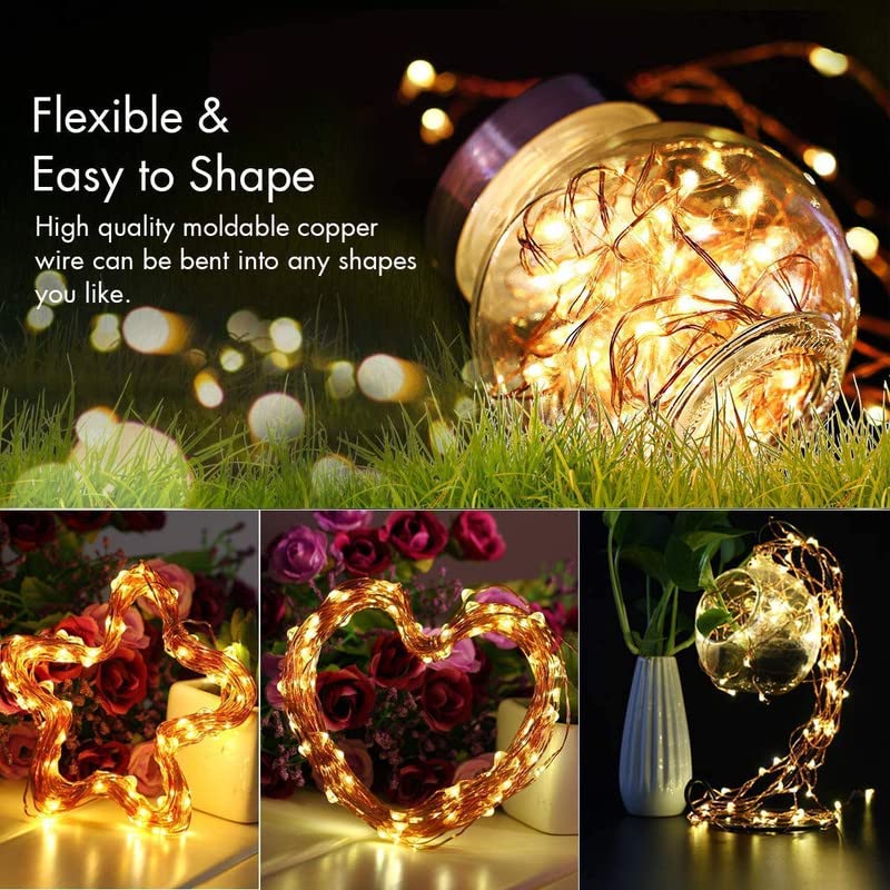Warm White Copper Fairy String Light