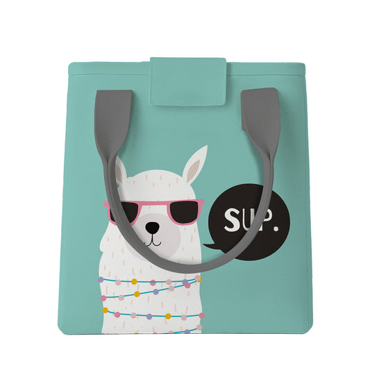 Cool Alpaca Print Lunch Bag