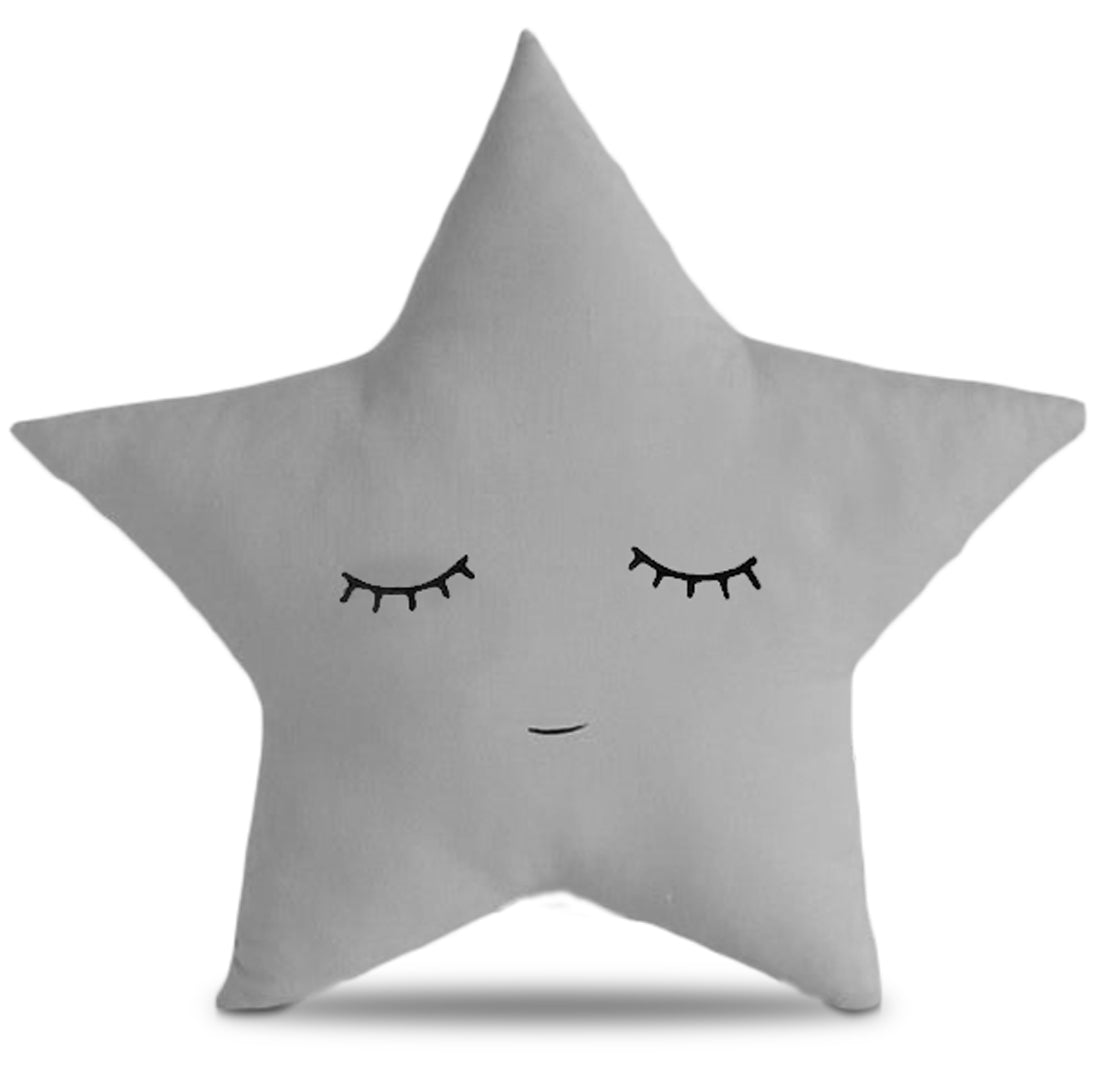 Set of three pillows showcasing a delightful moon and cloud pattern, great for bringing a dreamy vibe to your decor.