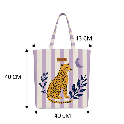 MAJESTIC LEOPARD TOTE