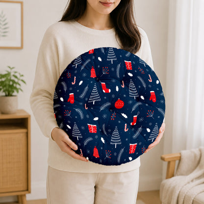 Christmas Round Chair Cushion Chair Pad