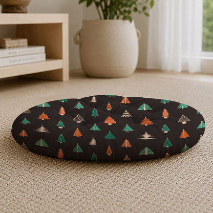 Christmas Round Chair Cushion Chair Pad