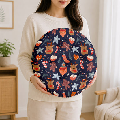 Christmas Round Chair Cushion Chair Pad