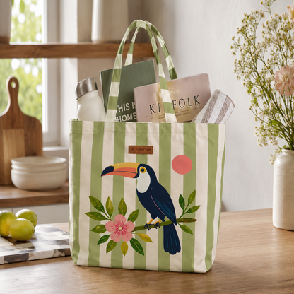 TROPICAL TOUCAN TOTE