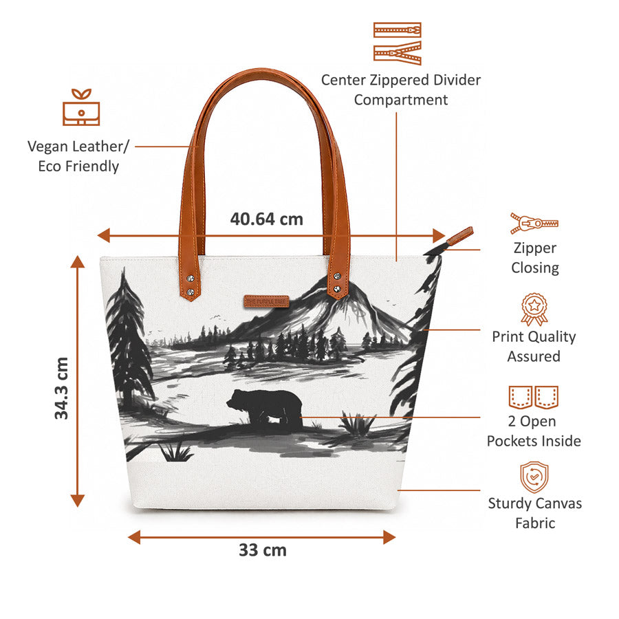 Auburn Oversized Tote Bag For Women