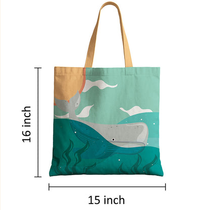 Ocean Theme Tote Bag