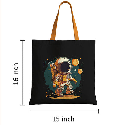 Cool Astraonaut Canvas Tote Bag