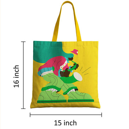 Music Canvas Tote Bag