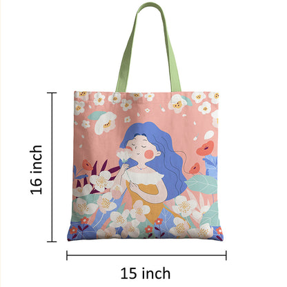 Fairy Garden Canvas Tote Bag