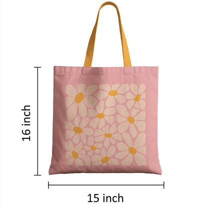 Daisy Bloom Tote Bags