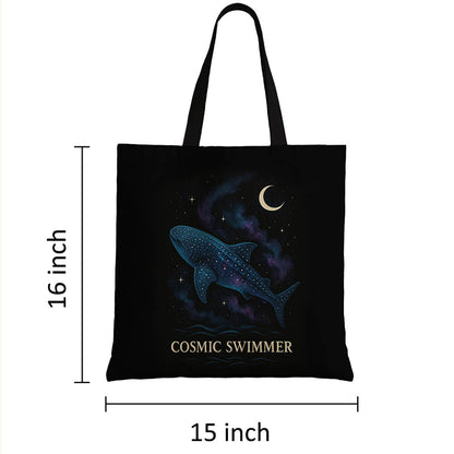 Cosmic Whaleshark Tote Bags