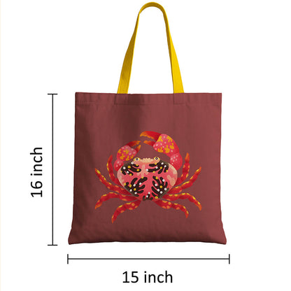 Cute Crab Tote Bag