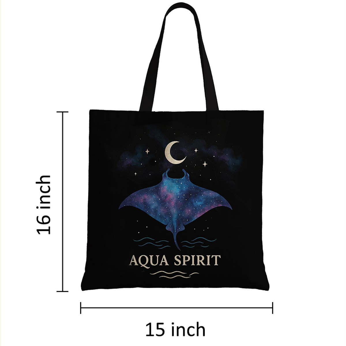 Manta Ray Tote Bags