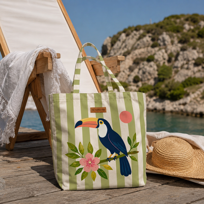 TROPICAL TOUCAN TOTE