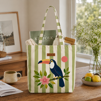 TROPICAL TOUCAN TOTE