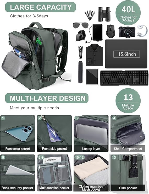 35L Travel Backpack