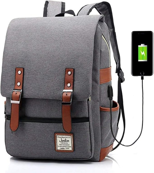 Travel Backpack with USB Charging