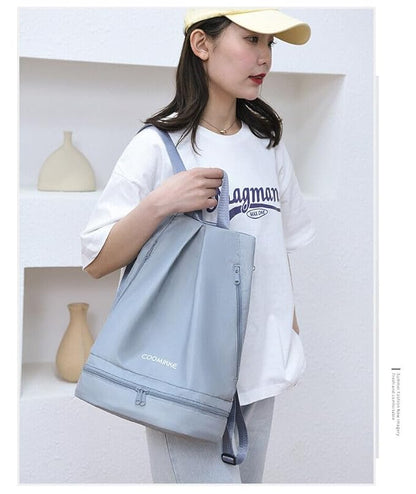 Waterproof Travel Backpack (Blue)