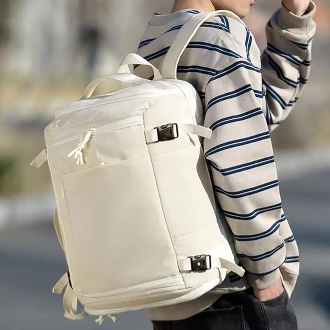 Elarra Water-Resistant Expandable Travel Backpack