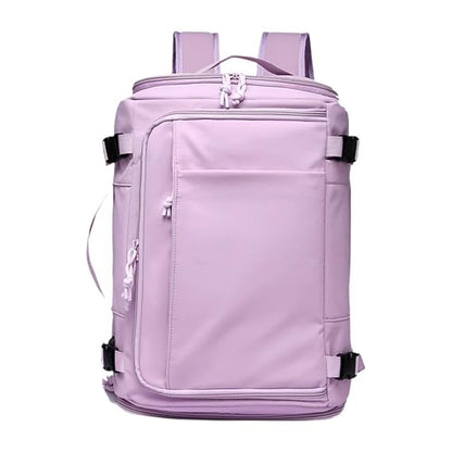 Elarra Water-Resistant Expandable Travel Backpack