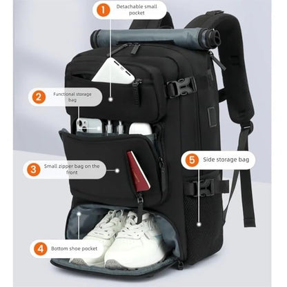 Travel Backpack (Black)