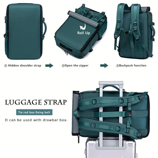 Flexpack Multi-Functional Travel Backpack(Green)