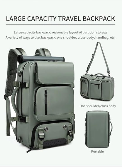 Flexpack Multi-Functional Travel Backpack(Grey)