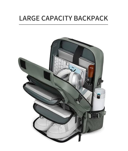 Flexpack Multi-Functional Travel Backpack(Grey)
