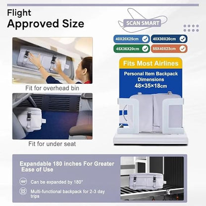 BloomShell Urban Pack 40L Multipurpose Waterproof Backpack