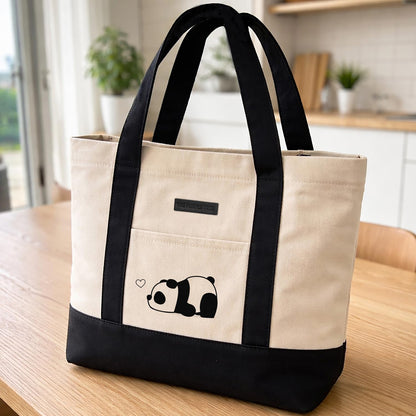 Beach Tote Bag (Panda)