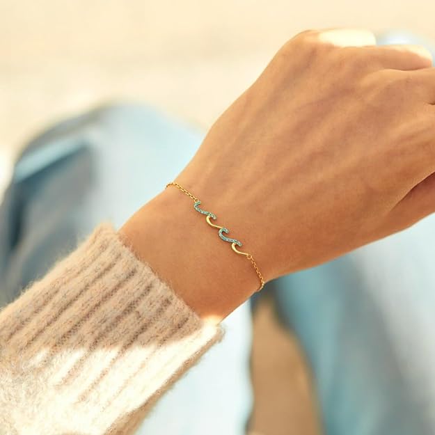 Cordelia Ocean Waves Bracelet