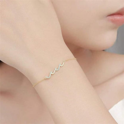 Cordelia Ocean Waves Bracelet
