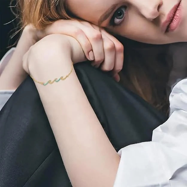Cordelia Ocean Waves Bracelet