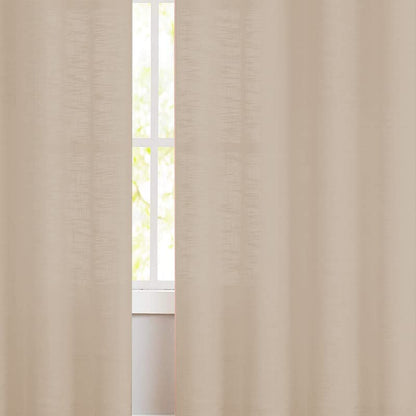 Light tan linen cloth with smooth texture.