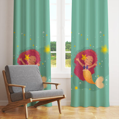 Magical Mermaid Ocean Theme Premium Printed