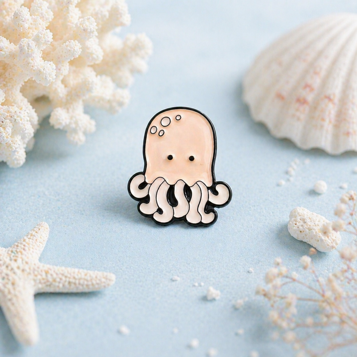 Octopus Enamel Pin