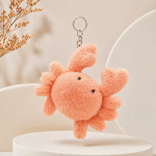 Crab Plush Keychain