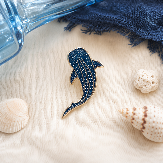 Whale Shark Enamel Pin