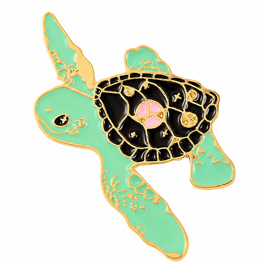 Cosmic Turtle Enamel Pin