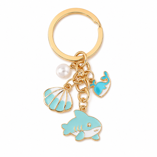 Baby Shark Bag Charm Keychain